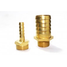 Brass Hose Nipple Hex Adapter Male Thraed